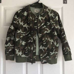 NWT Gymboree boys camouflage bomber jacket